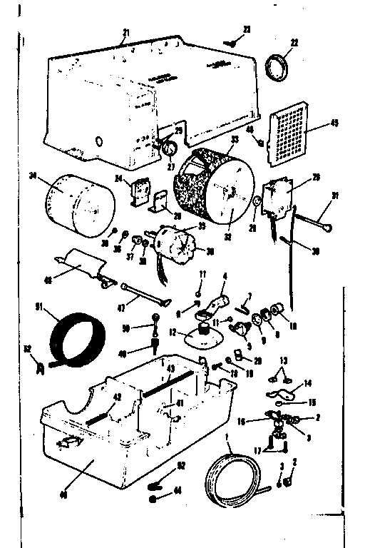 Furnace humidifier assembly Diagram and Parts List for 867769162  Frigidaire Air Conditioner