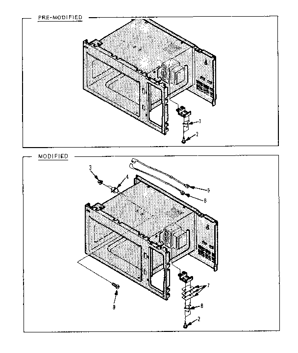 Oven Thermostat And Magnetron Thermostat Parts Diagram and Parts List for 5648748610  Kenmore Microwave