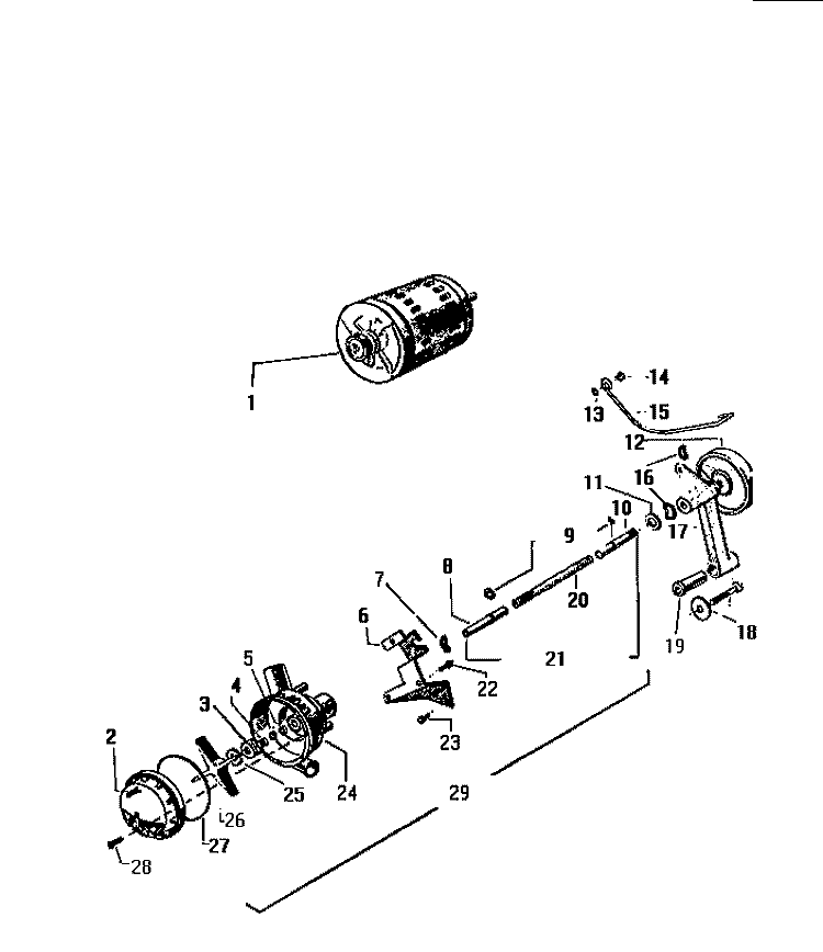 MOTOR, PUMP ASSEMBLY Diagram and Parts List for LT150JXD1  Frigidaire Washer