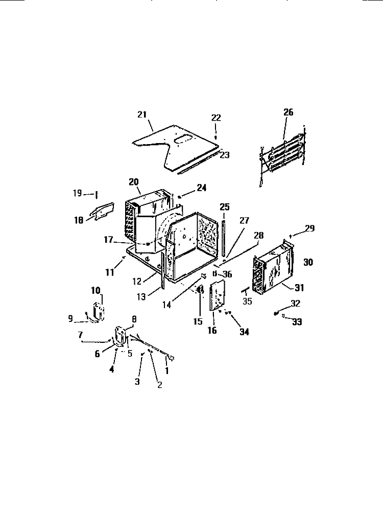 CONTROLS Diagram and Parts List for MH608A1EA  Kelvinator Air Conditioner