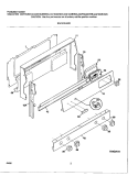 Part Location Diagram of 316105808 Frigidaire INSTALLATION INSTRUCTIONS
