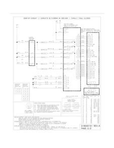 Wiring Diagram Diagram and Parts List for FGES3065KFF  Frigidaire Range