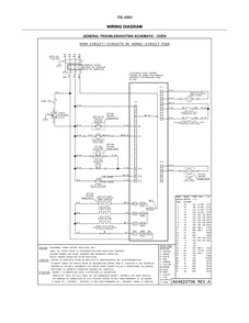 Wiring Diagram Diagram and Parts List for 79049609315  Kenmore Microwave