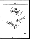 REFRIGERATOR CONTROL ASSEMBLY, DAMP Diagram and Parts List for RSG192NCD1  Frigidaire Refrigerator
