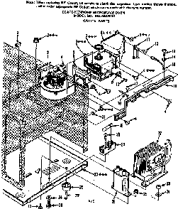 Part Location Diagram of 11069 Maytag Capacitor
