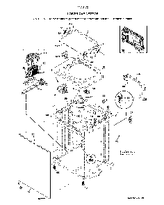 Lower cabinet/top Diagram and Parts List for 41761723511  Kenmore Washer Dryer Combo