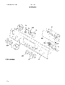 Backguard Diagram and Parts List for FFEH3054UBB  Frigidaire Range
