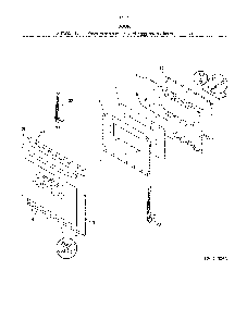 Door Diagram and Parts List for 79090011314  Kenmore Range