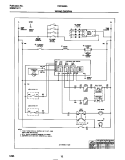 WIRING DIAGRAM Diagram and Parts List for FGF353BADB  Frigidaire Range