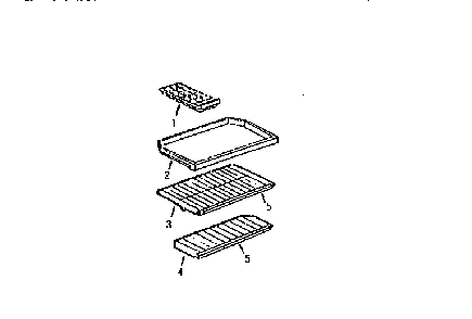Part Location Diagram of 301583 Maytag Drip tray