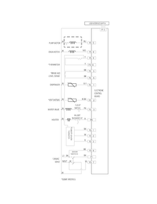 Wiring Diagram Diagram and Parts List for LFID2422RF1A  Frigidaire Dishwasher
