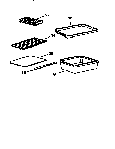 Part Location Diagram of 301776 Maytag Refrigerator crisper drawer