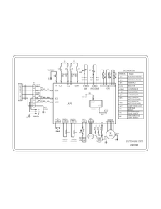 Wiring Diagram Diagram and Parts List for FFHP362CQ20  Frigidaire Air Conditioner