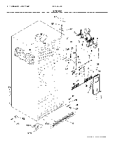 Cabinet Diagram and Parts List for FFTR1821TW8  Frigidaire Refrigerator