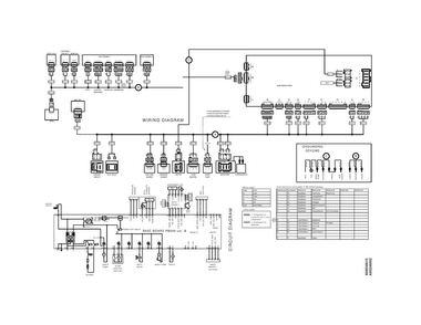 Wiring Diagram Diagram and Parts List for EI24ID30QW3B  Electrolux Dishwasher