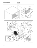 SYSTEM Diagram and Parts List for FGHT1846KE4  Frigidaire Refrigerator