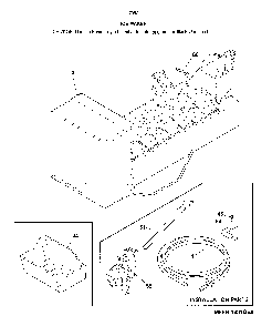 Ice maker Diagram and Parts List for 2537050261A  Kenmore Refrigerator