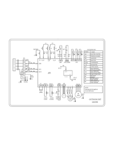 Wiring Diagram Diagram and Parts List for FFHP302CQ20  Frigidaire Air Conditioner