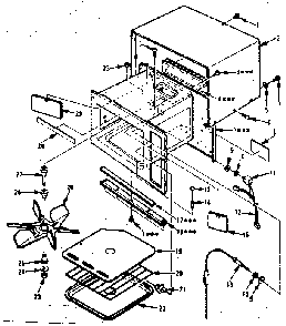Part Location Diagram of 13187 Maytag External cover