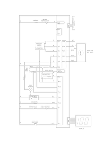 Wiring Diagram Diagram and Parts List for FGID2466QB4A  Frigidaire Dishwasher