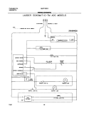 WIRING SCHEMATIC Diagram and Parts List for GLHT186TAQ0  Frigidaire Refrigerator