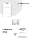 COVER Diagram and Parts List for PLEFMZ99GCD  Frigidaire Range