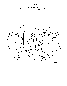Fresh food door Diagram and Parts List for 2537044341A  Kenmore Refrigerator