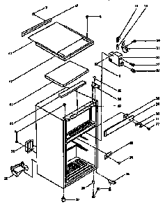 Part Location Diagram of Y302000 Whirlpool HEATER COIL WITH FRAM