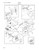 CONTROLS Diagram and Parts List for GHSC39ETJS2  Frigidaire Refrigerator