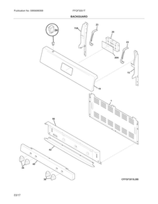 Part Location Diagram of 5304507387 Frigidaire Control Knob - White