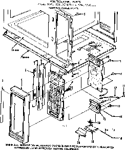 Part Location Diagram of 11119 Maytag Ground lead