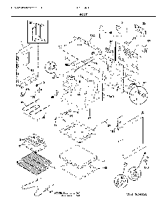 Body Diagram and Parts List for FFIF3054TSE  Frigidaire Range