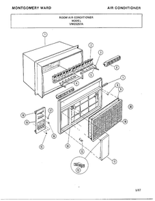 Part Location Diagram of A475106 Frigidaire Front comp/lesspnl