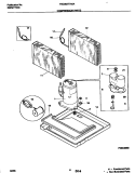 COMPRESSOR Diagram and Parts List for FAC063T7A5A  Frigidaire Air Conditioner
