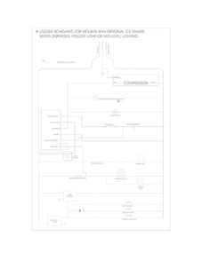Wiring Schematic Diagram and Parts List for FFHT1715LBD  Frigidaire Refrigerator