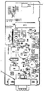 Power And Control Circuit Board Diagram and Parts List for 5648788611  Kenmore Microwave