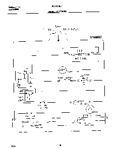 Wiring Schematic Diagram and Parts List for WRT16NRHW6  Westinghouse Refrigerator