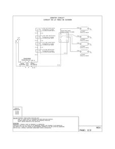 Wiring Diagram Diagram and Parts List for EW30DS8CRSA  Electrolux Range
