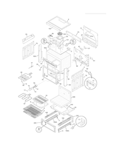 Part Location Diagram of 318596300 Frigidaire HARNESS