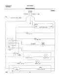 WIRING SCHEMATIC Diagram and Parts List for GRT15C2AW2  Gibson Refrigerator