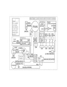 Wiring Diagram Diagram and Parts List for FAD704DWD0  Frigidaire Dehumidifier