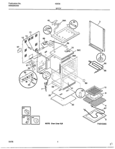 Part Location Diagram of 316001173 Frigidaire DISCONTINUED