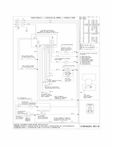 Wiring Diagram Diagram and Parts List for 79048833900  Kenmore Wall Oven