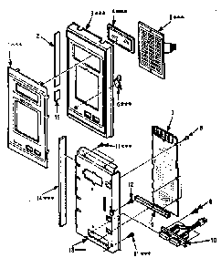 Part Location Diagram of 13865 Whirlpool DISCONTINUED