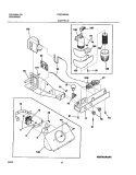 CONTROLS Diagram and Parts List for FRS23KR4AB7  Frigidaire Refrigerator