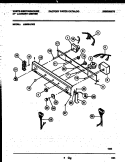 CONSOLE AND CONTROL PARTS Diagram and Parts List for LE600AXW2  Frigidaire Washer Dryer Combo