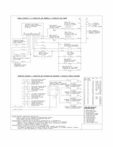 Wiring Diagram Diagram and Parts List for 79032603312  Kenmore Range