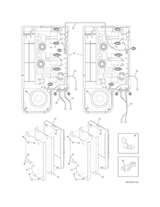 Induction Diagram and Parts List for EI30IF40LSB  Electrolux Range