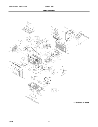Part Location Diagram of 5304521572 Frigidaire CONTROL ASSEMBLY