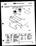 Part Location Diagram of 542T012P02 Frigidaire PAN-ELEMENT SMALL (2)